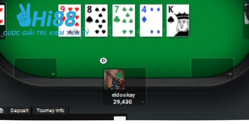 Bước 3: đặt cược và tham gia các ván Poker 3d