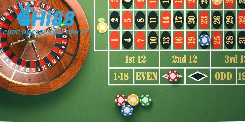 Quy trình chơi roulette tại Hi88 với từng bước chi tiết