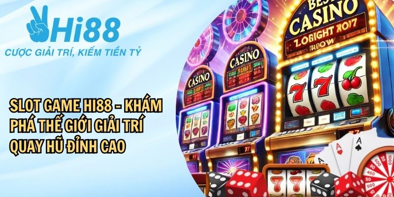 Slot game Hi88 là một thể loại game slot được cải tiến